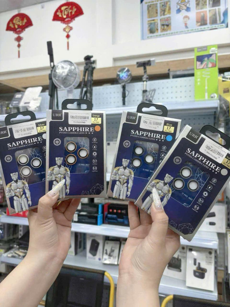 BẢO VỆ CAMERA IPHONE 17 KÍNH SAPPHIRE