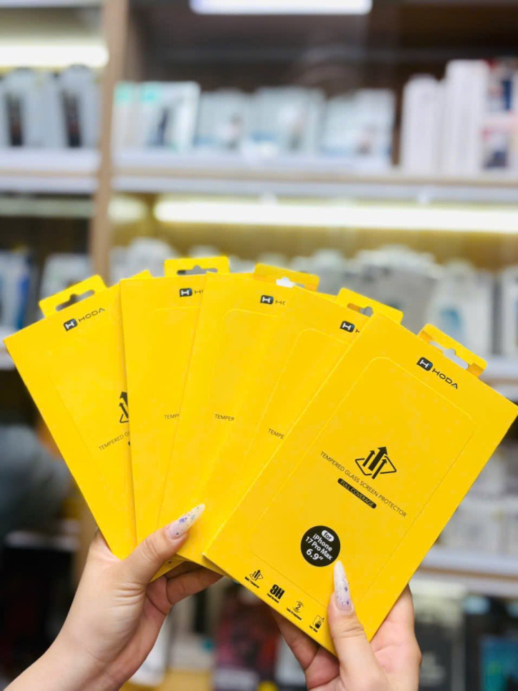 SIÊU PHẨM CƯỜNG LỰC HODA – DÀNH CHO iPHONE 17 PRO MAX (6.9”)