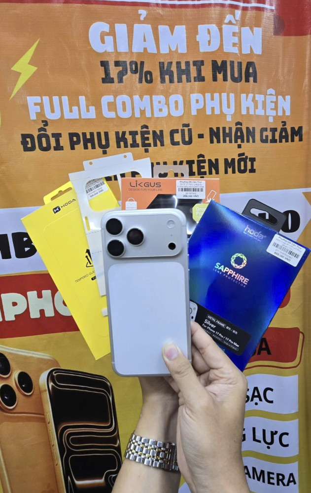 Dán PPF USA Full iPhone 17 Pro Max