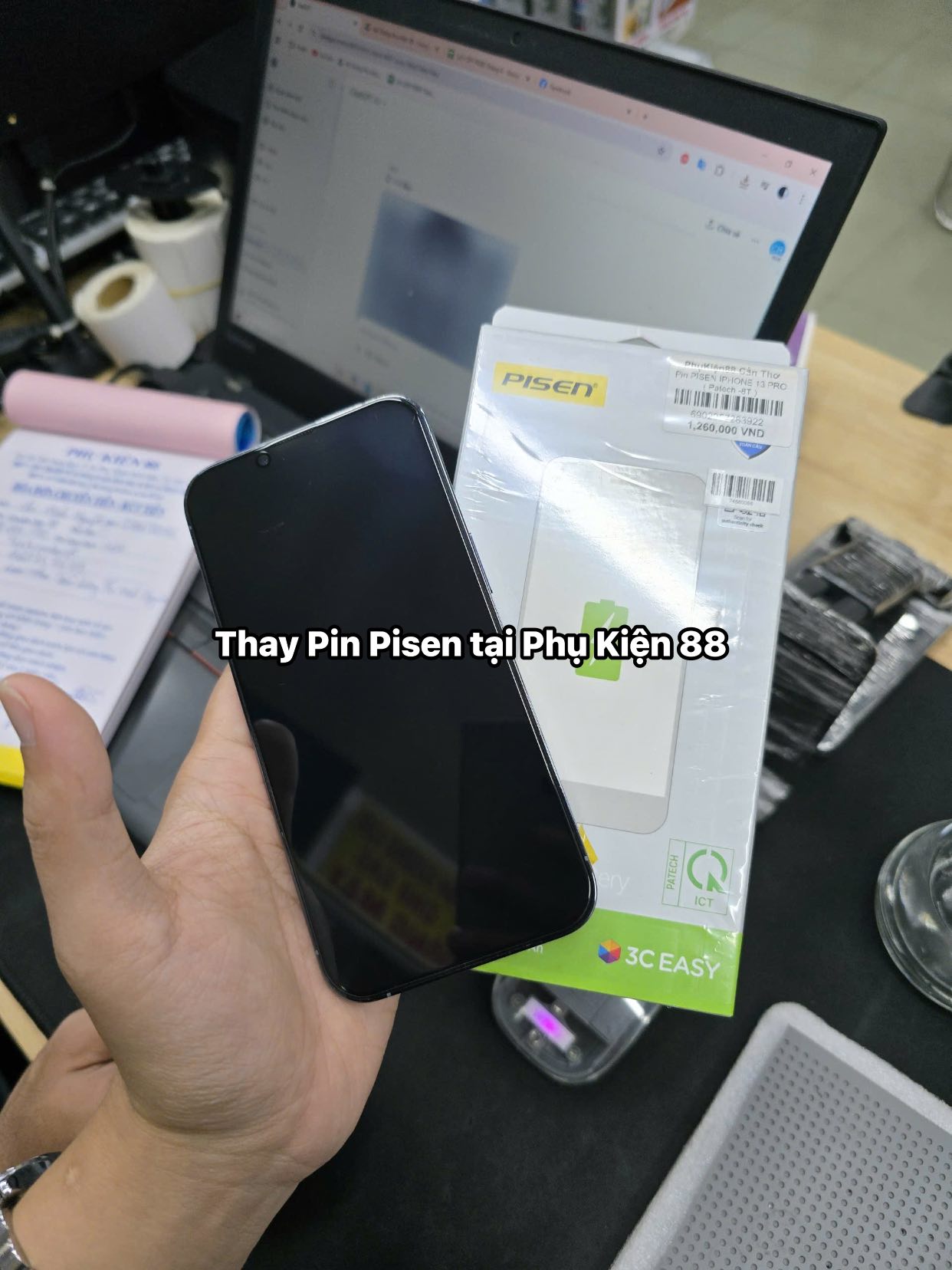 Điện thoại sau khi dán PPF USA