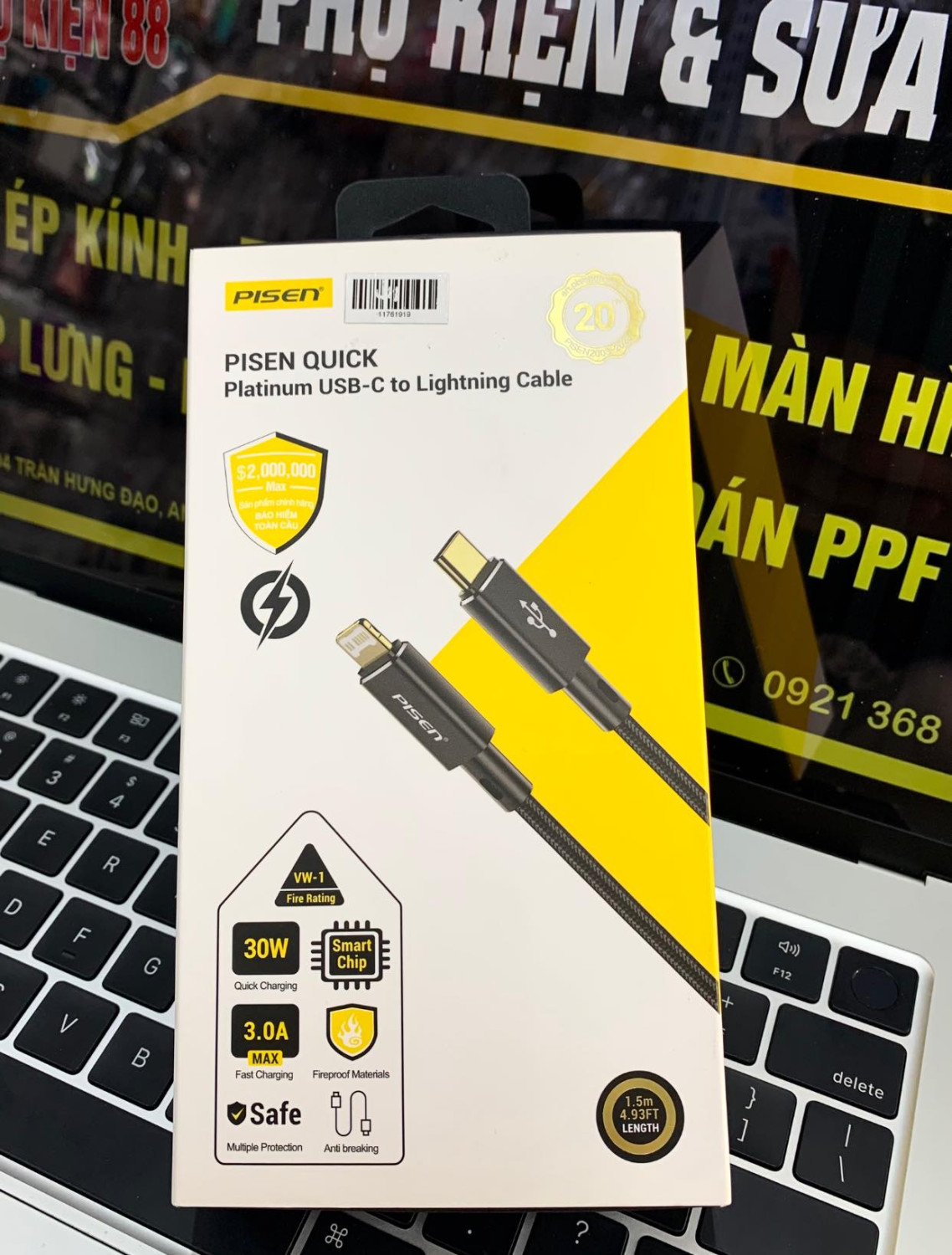 CÁP SẠC NHANH AN TOÀN, BẢO VỆ MÁY CHỐNG CHAI PIN