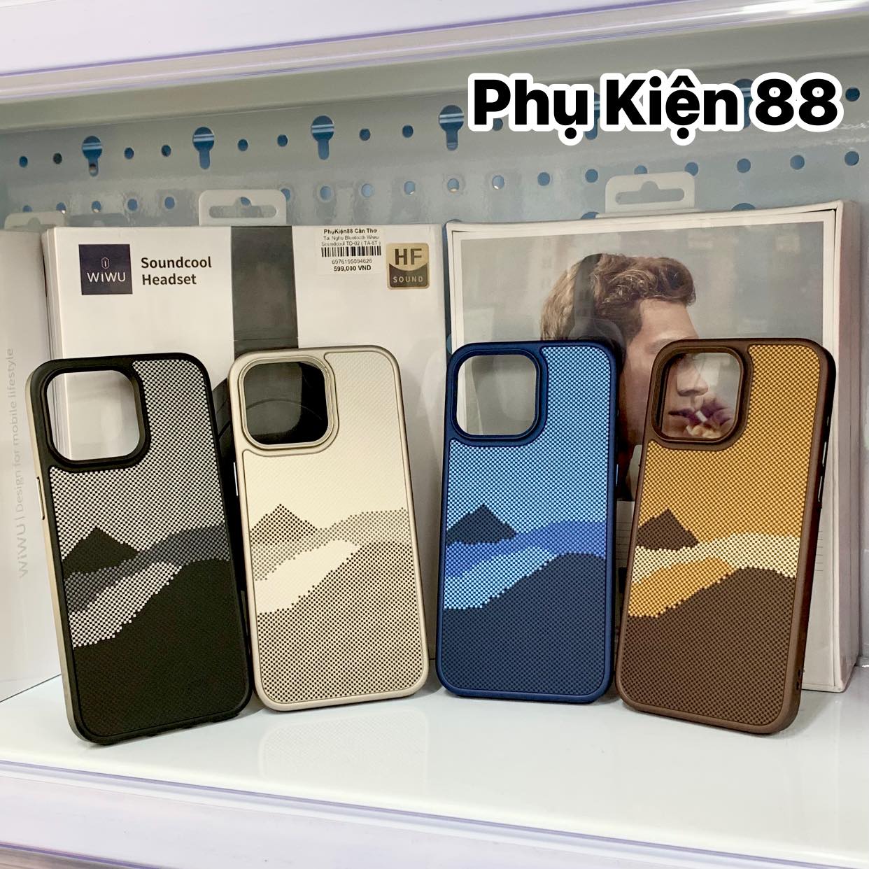 Ốp lưng X&M Vân caro thiết kế tỉ mỉ, họa tiết độc đáo cho IPhone siêu đẹp