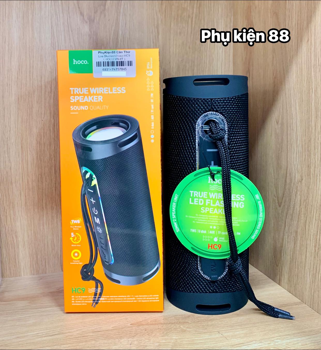 LOA BLUETOOTH HOCO HC9 – NHỎ GỌN, ÂM CỰC CHẤT