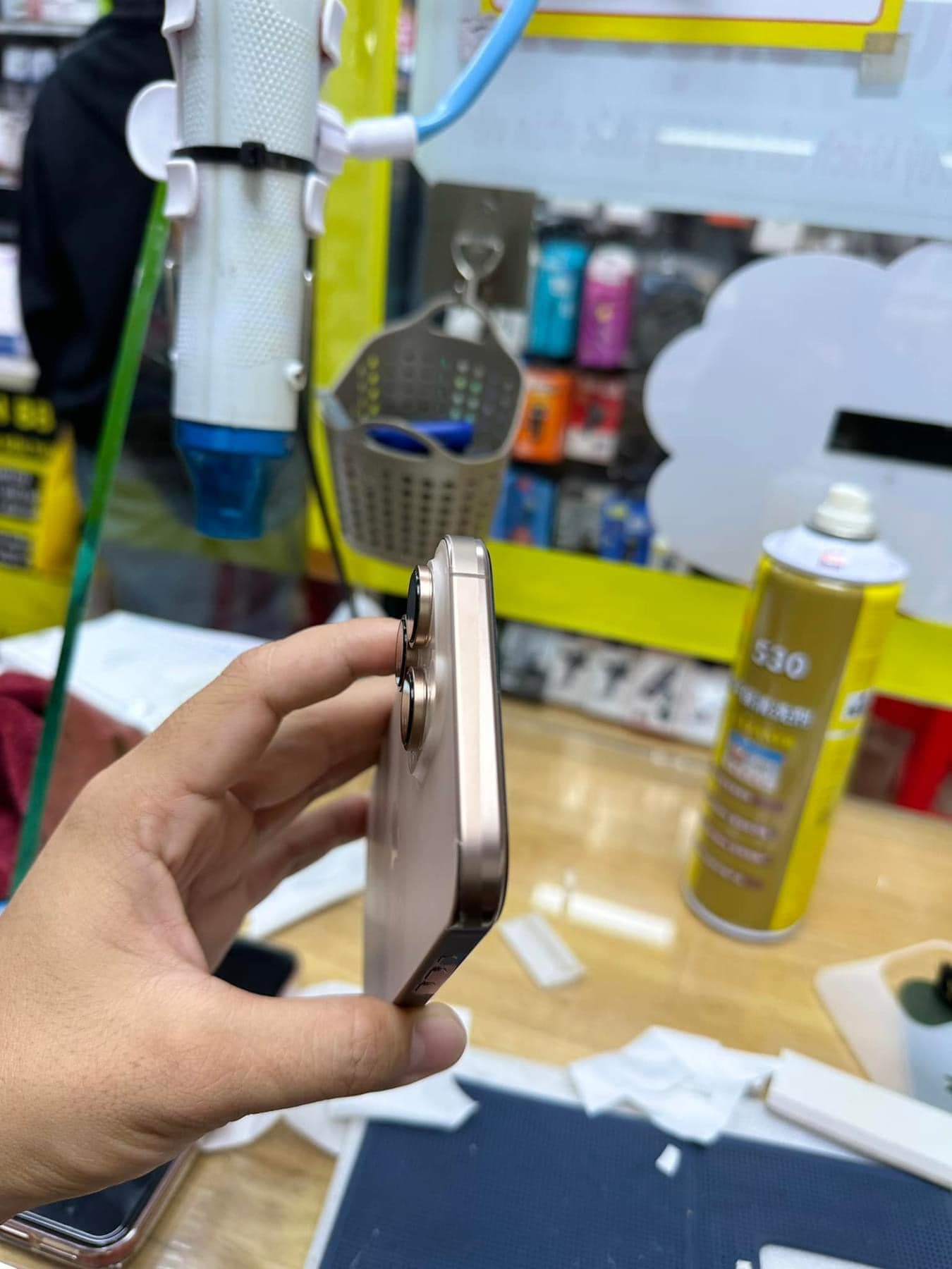 Dán PPF USA iPhone 16promax Sa Mạc